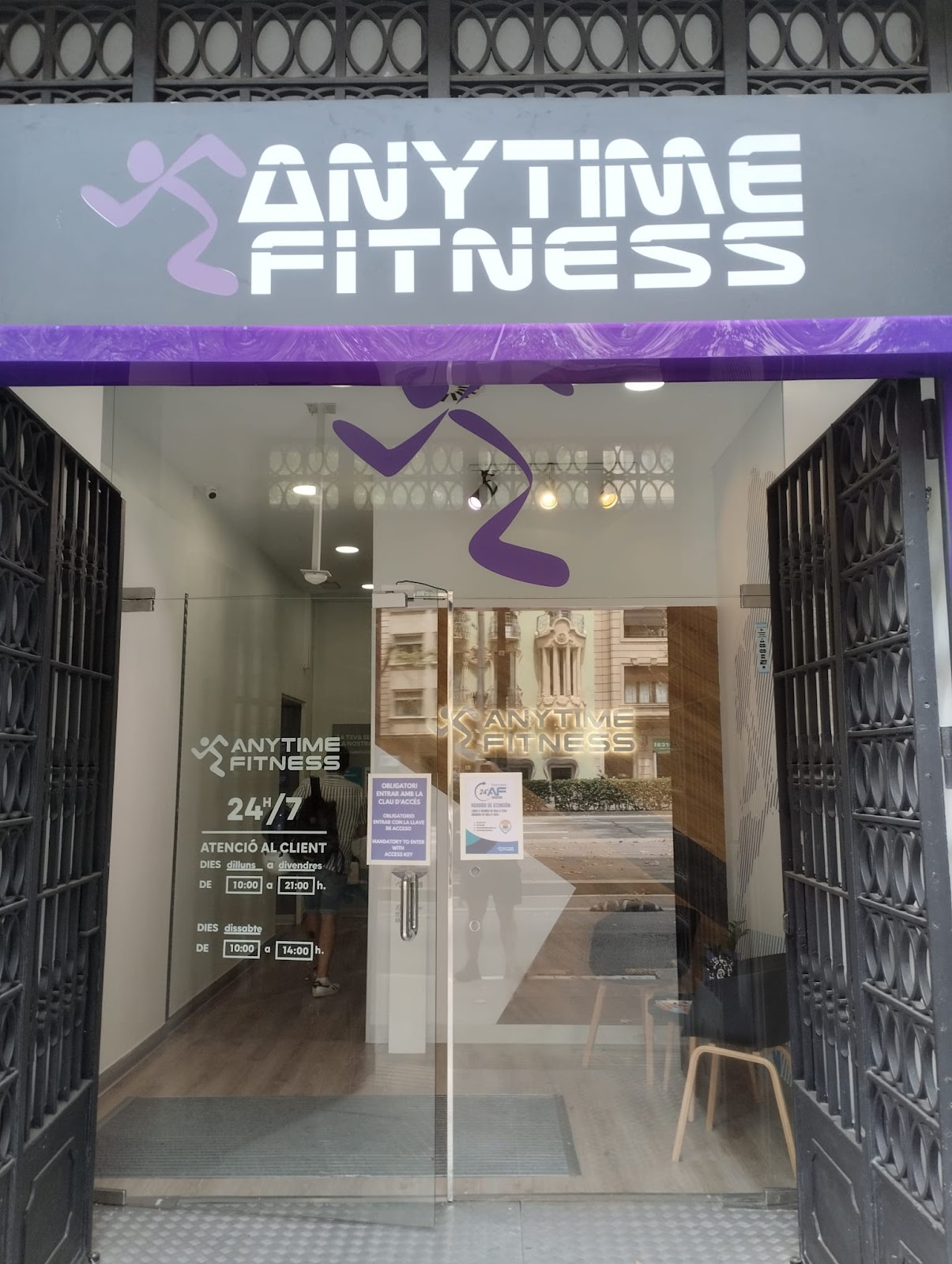 Photo de la salle de sport Anytime Fitness Rocafort à Gran Via de les Corts Catalanes, 438, L'Eixample, 08015 Barcelona, Spain